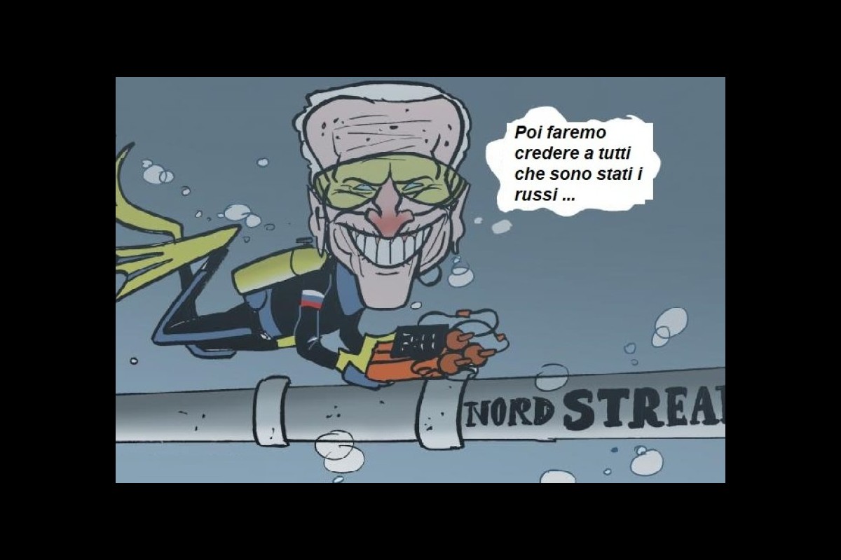 Nord Stream sabotaged by Biden administration