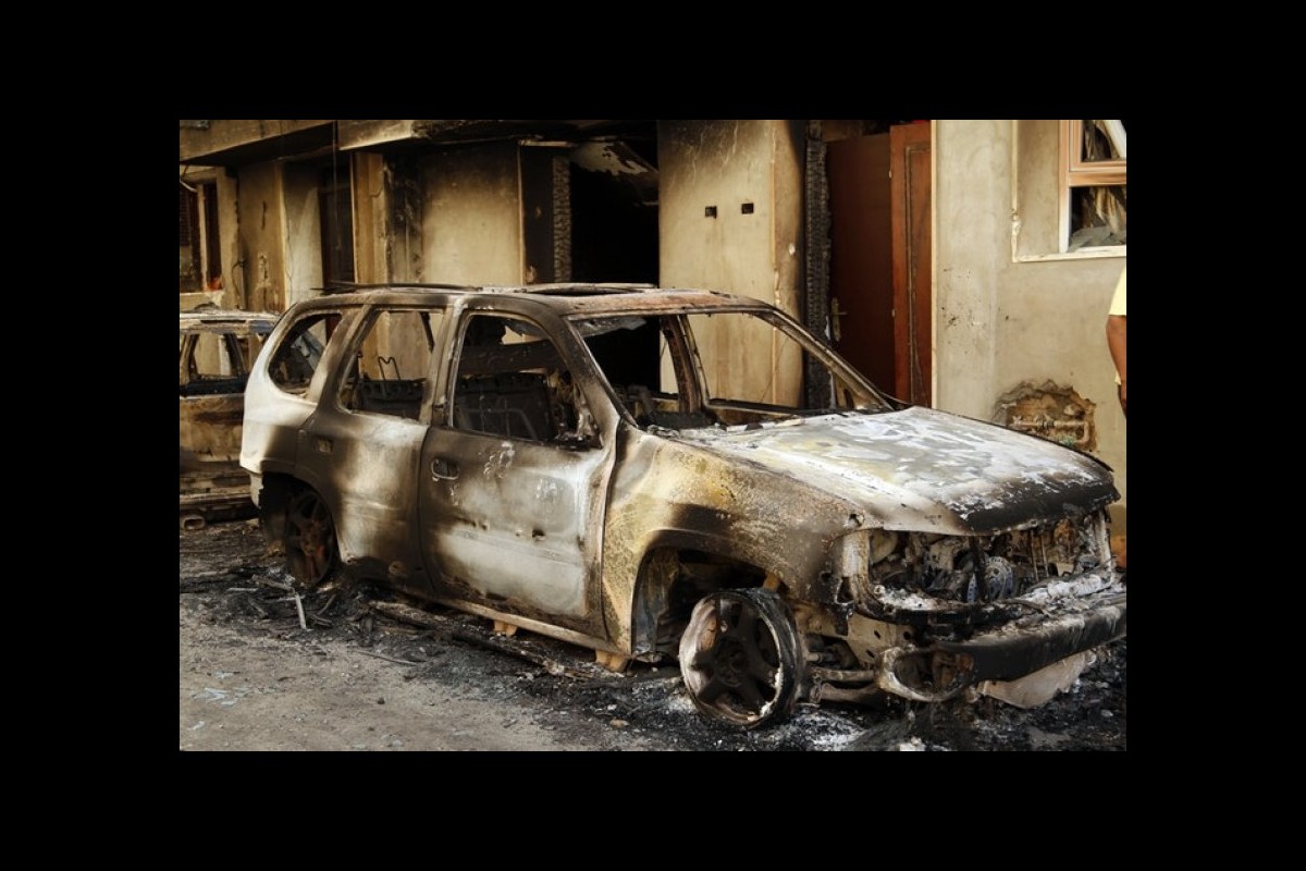 Libya is torn