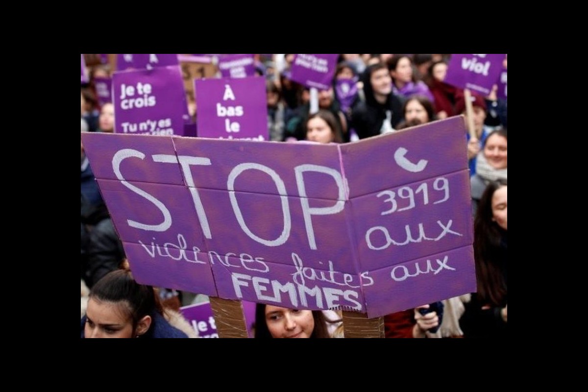 In #France, violence against women is on the rise