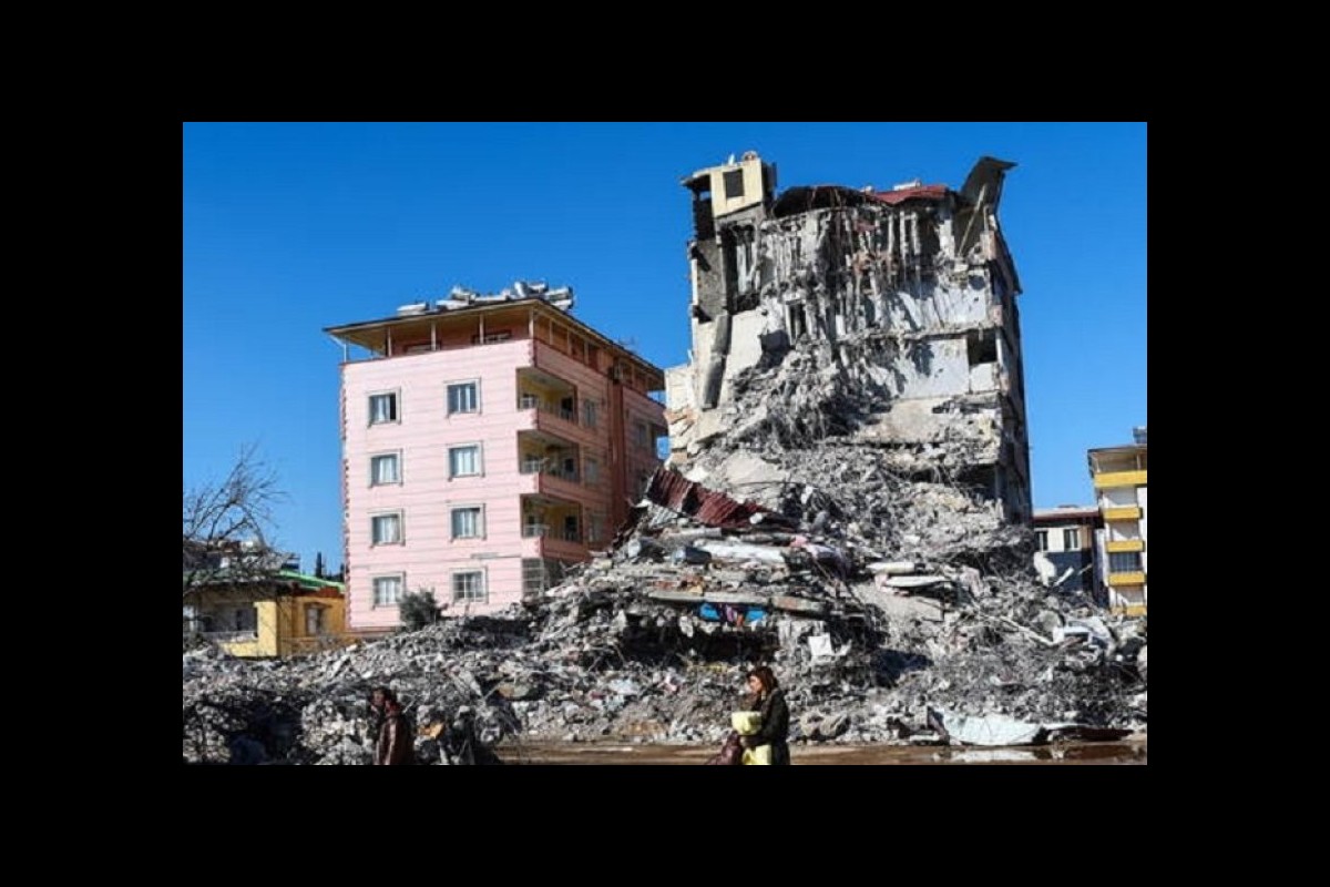 Average, over 50,000 buildings collapsed or destroyed in Turkey