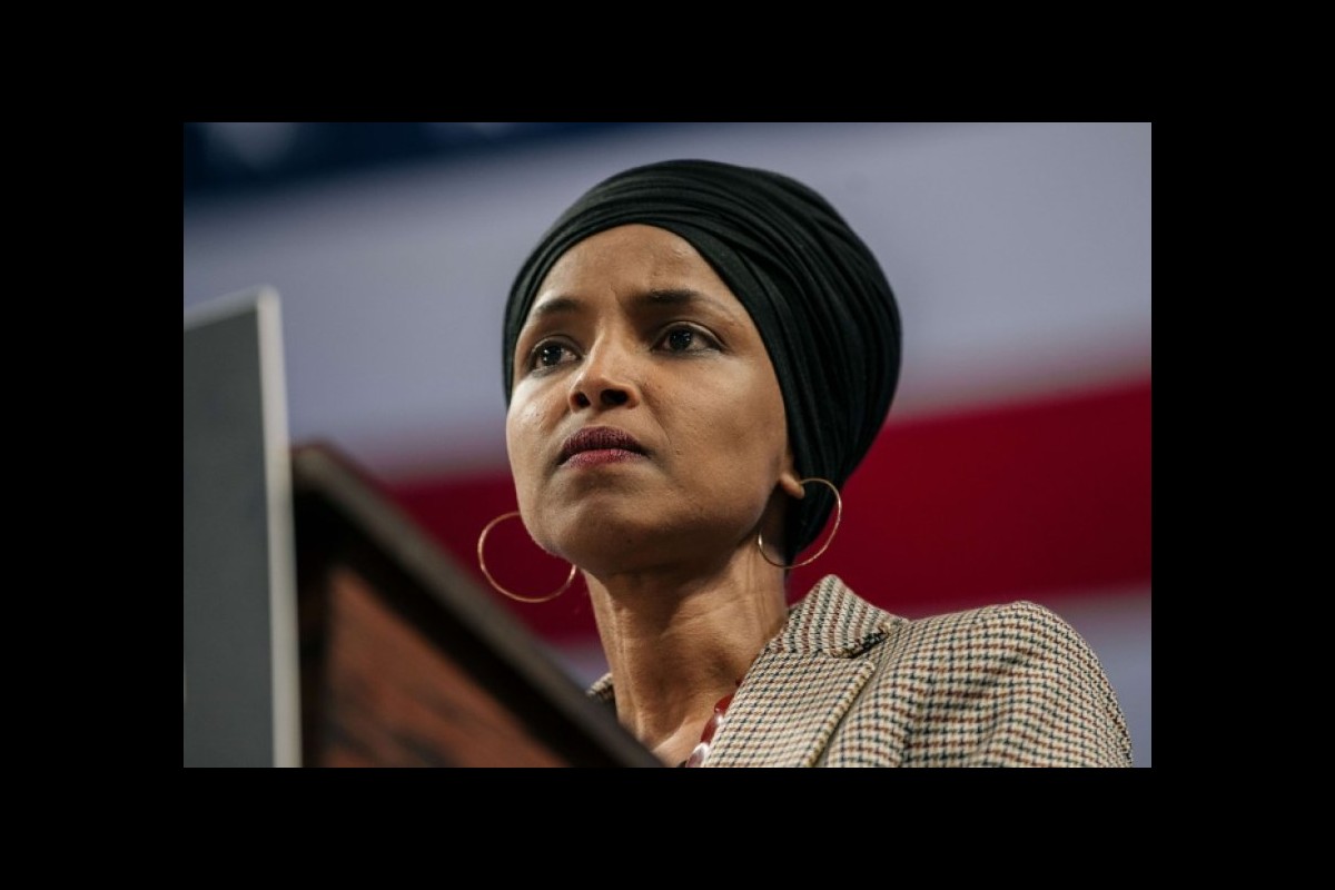 Ilhan Omar condemned the attack of the Zionists on the Palestinians in the settlement of Khawara