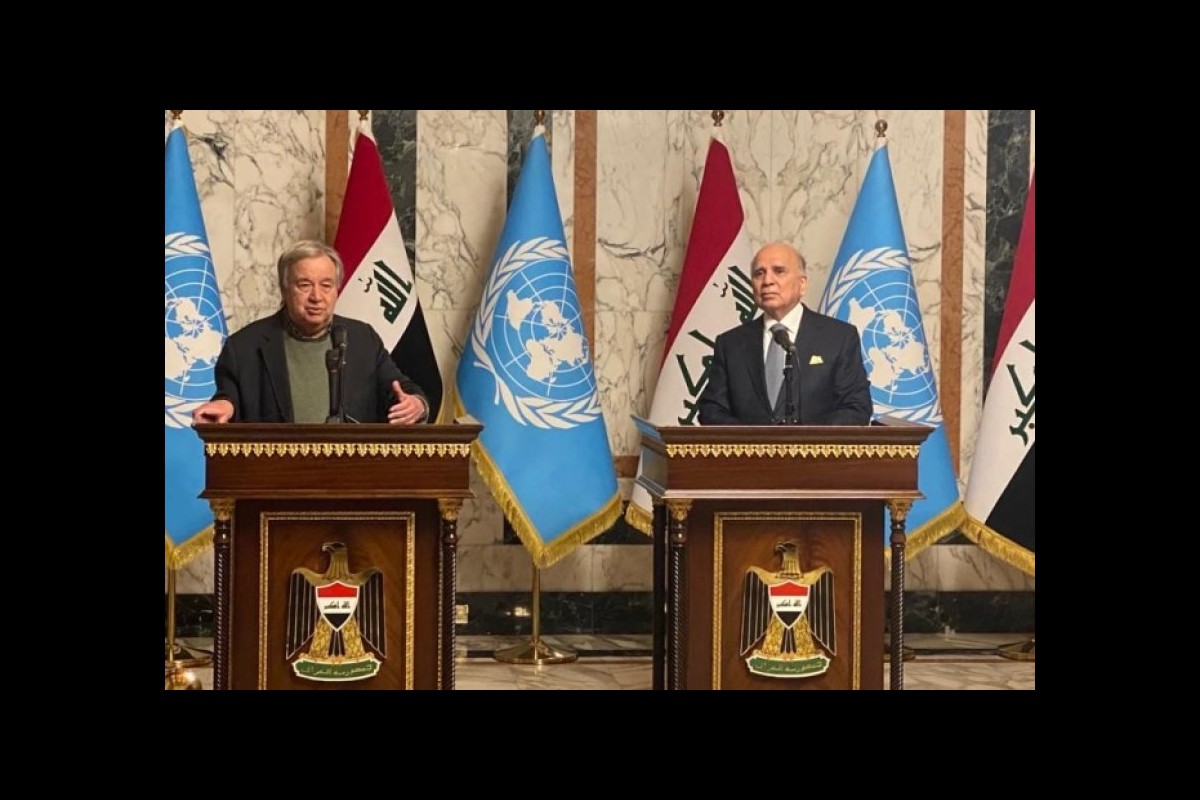 UN Secretary-General visits Iraq for first time in 6 years
