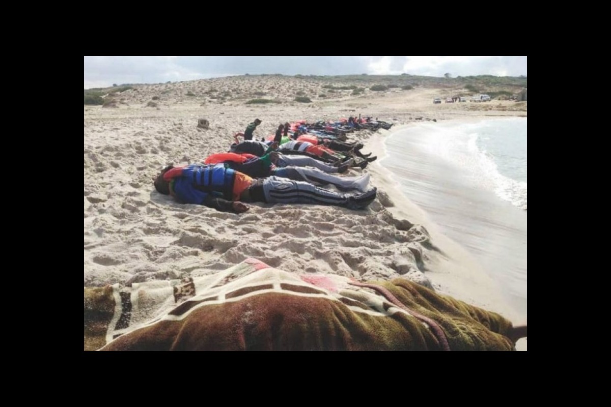 The death of 25,000 refugees in seven years on the road to Europe