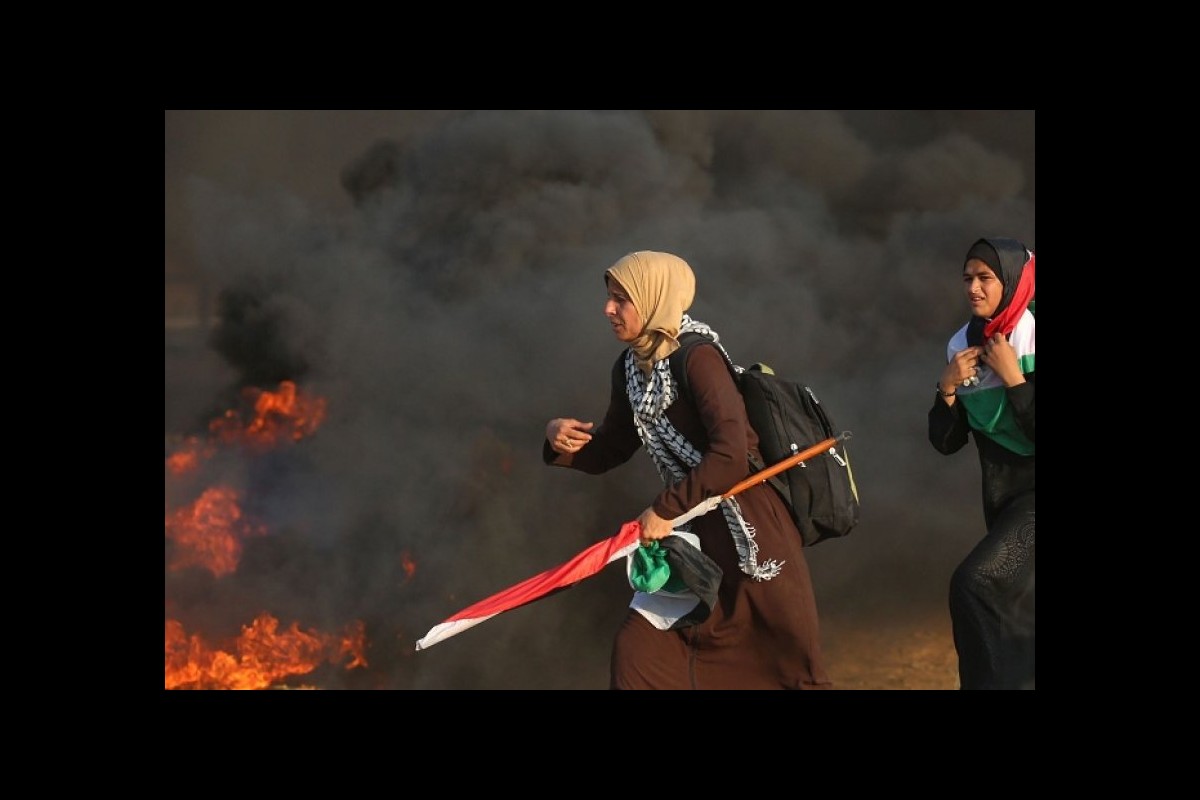 Palestinian women