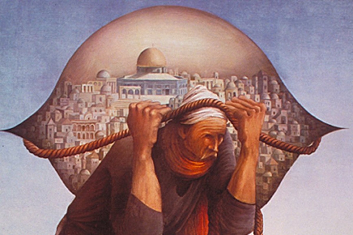 مفهوم الصمود الفلسطيني في اللوحات الفنية
