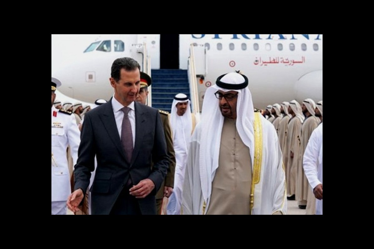 Syria, President Assad arrived in the Emirates for an official visit