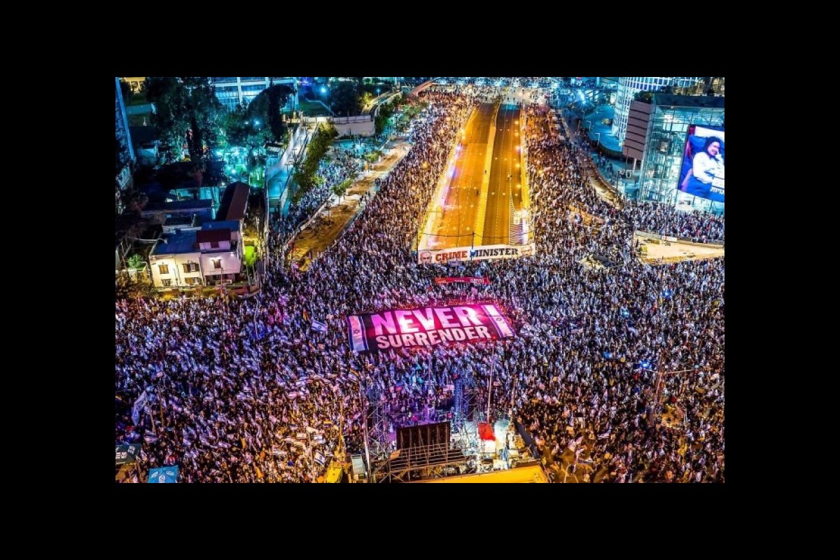 Mass protests again against Israel's cabinet