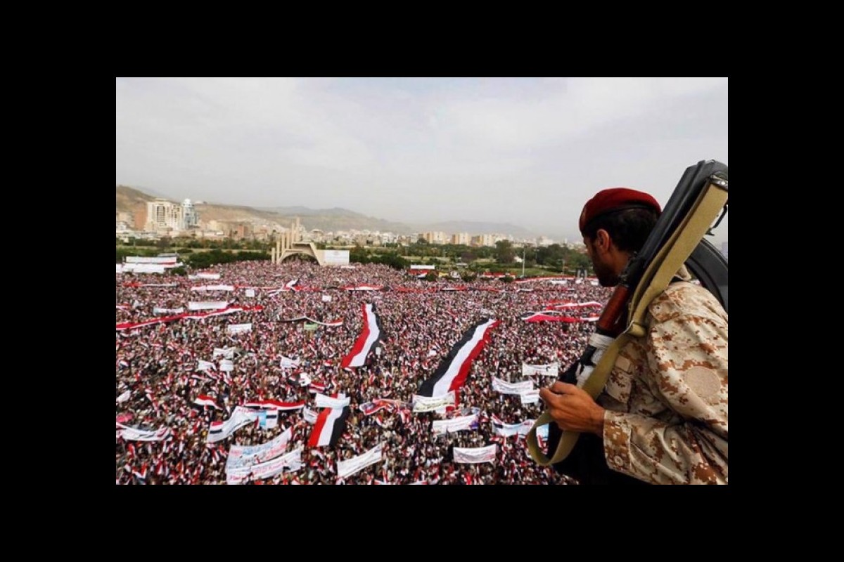 Yemenis hold nationwide rallies to mark 8th anniversary of Saudi-led war