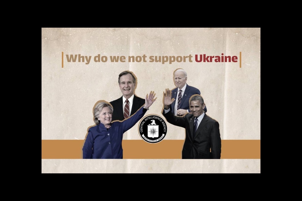 Why I don’t support Ukraine:  Because .......
