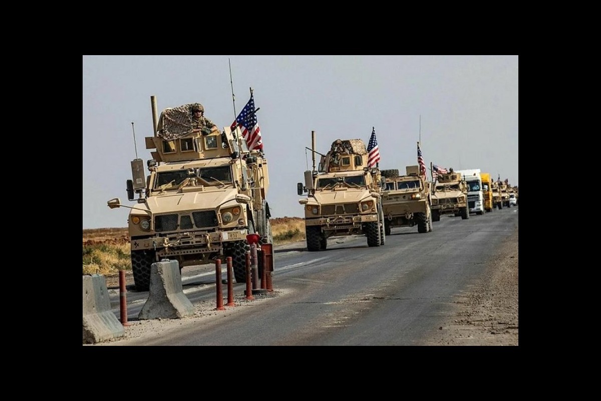 The US military moved equipment and ammunition from Iraq to Syria