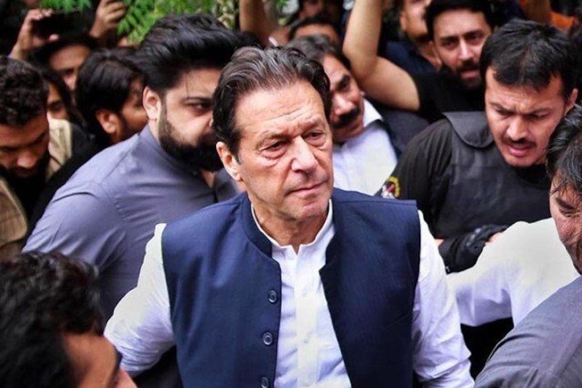 عمران خان در بند