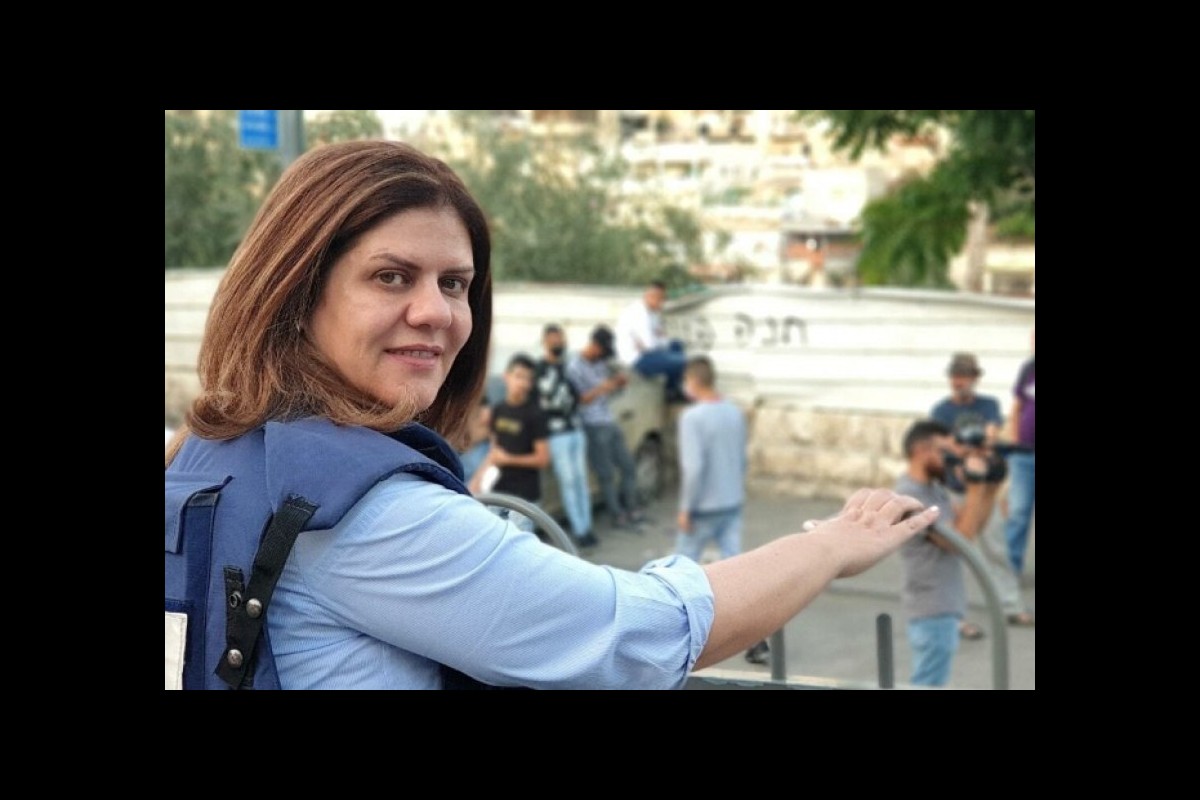 Memorial mass for Shireen Abu Aqleh, journalist assassinated by Zionists