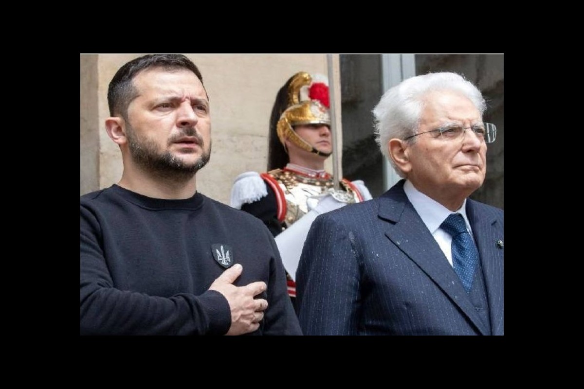Mattarella to Zelensky: Italy is at the side of Ukraine