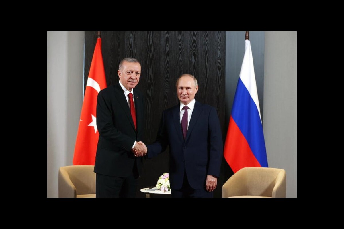 Erdogan thanks Putin for cooperation on wheat deal