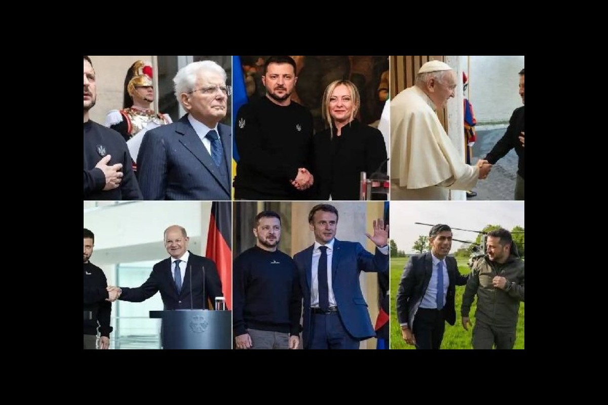 Zelensky's European tour hunting for weapons