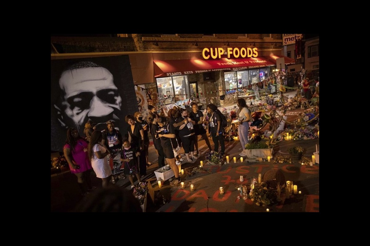 3rd Anniversary Ceremony of George Floyd's Murder in Minneapolis