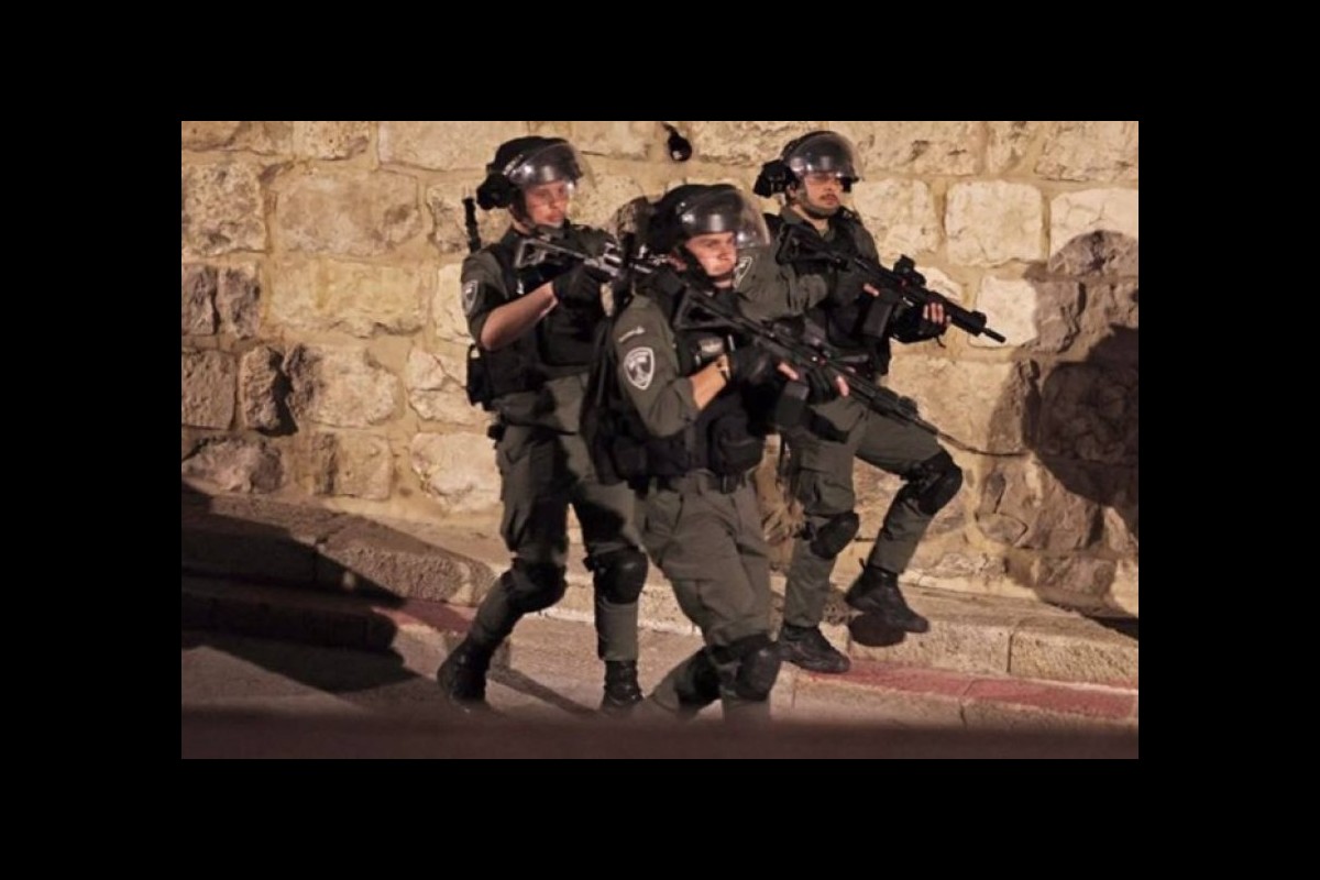 Nablus, yet another Zionist incursion