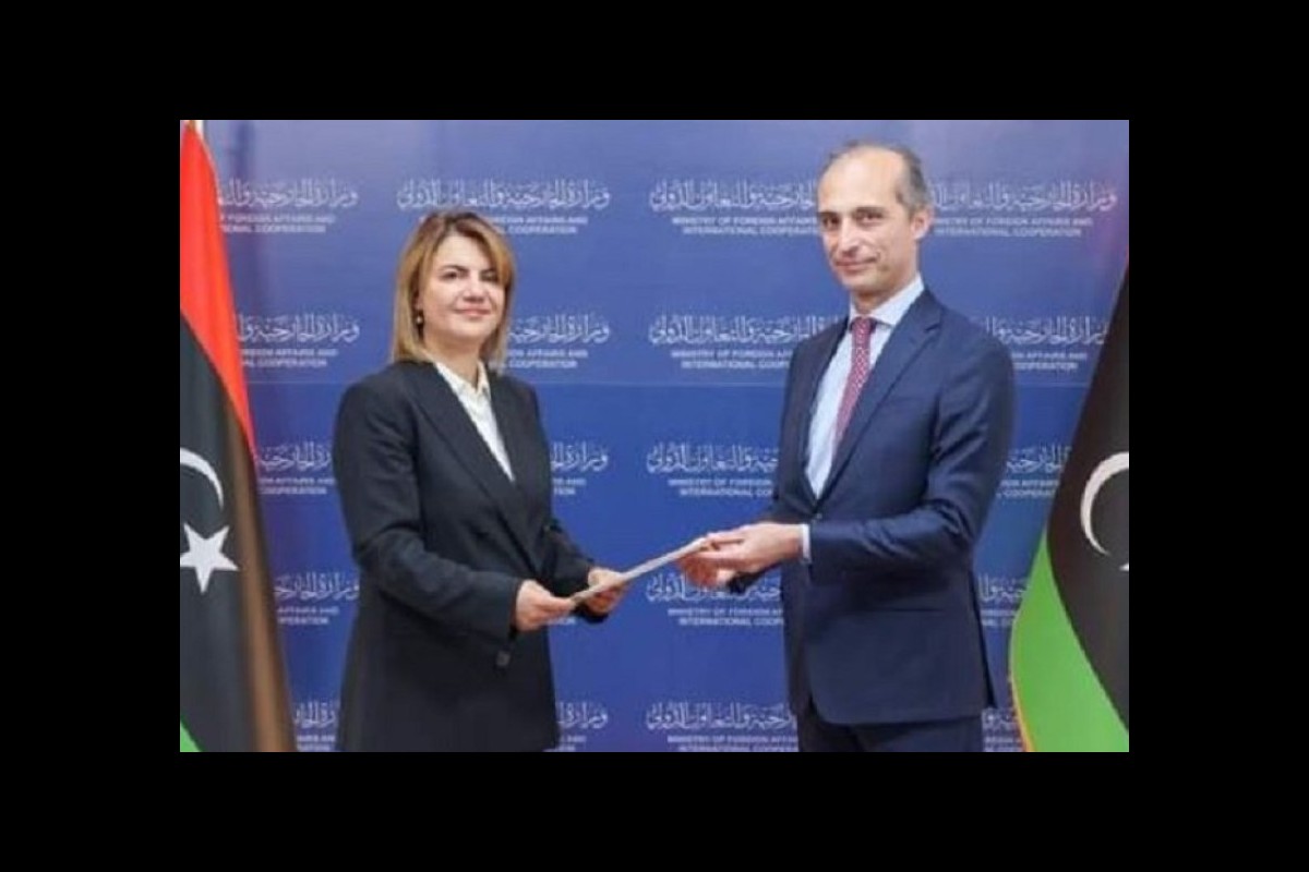 Libya-Italy: Foreign Minister Mangoush receives a copy of Ambassador Alberin's credentials