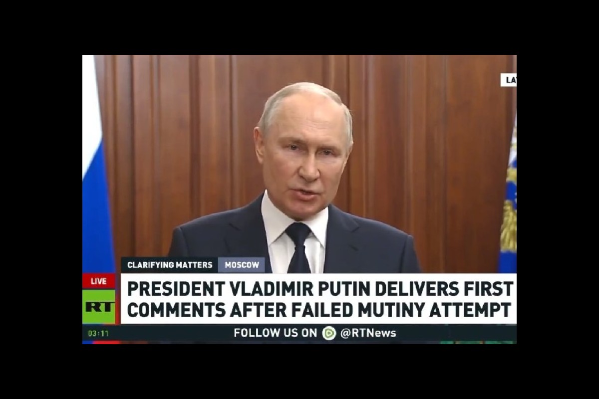 Putin to the nation: "attempts to create internal disorder will fail"