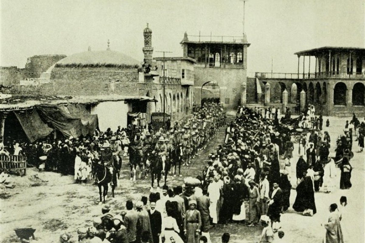قیام مردم عراق علیه استعمار انگلیس به رهبری آیت الله شیرازی