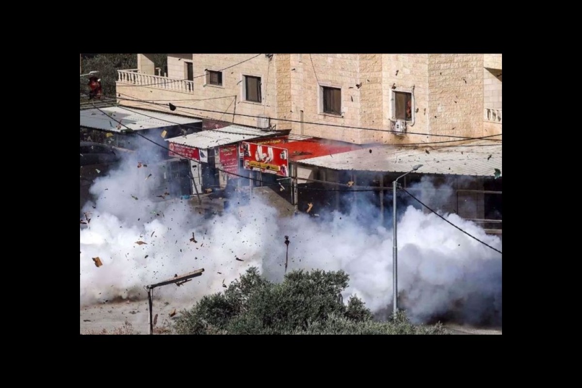 West Bank: Israeli-Palestinian armed conflict in Jenin