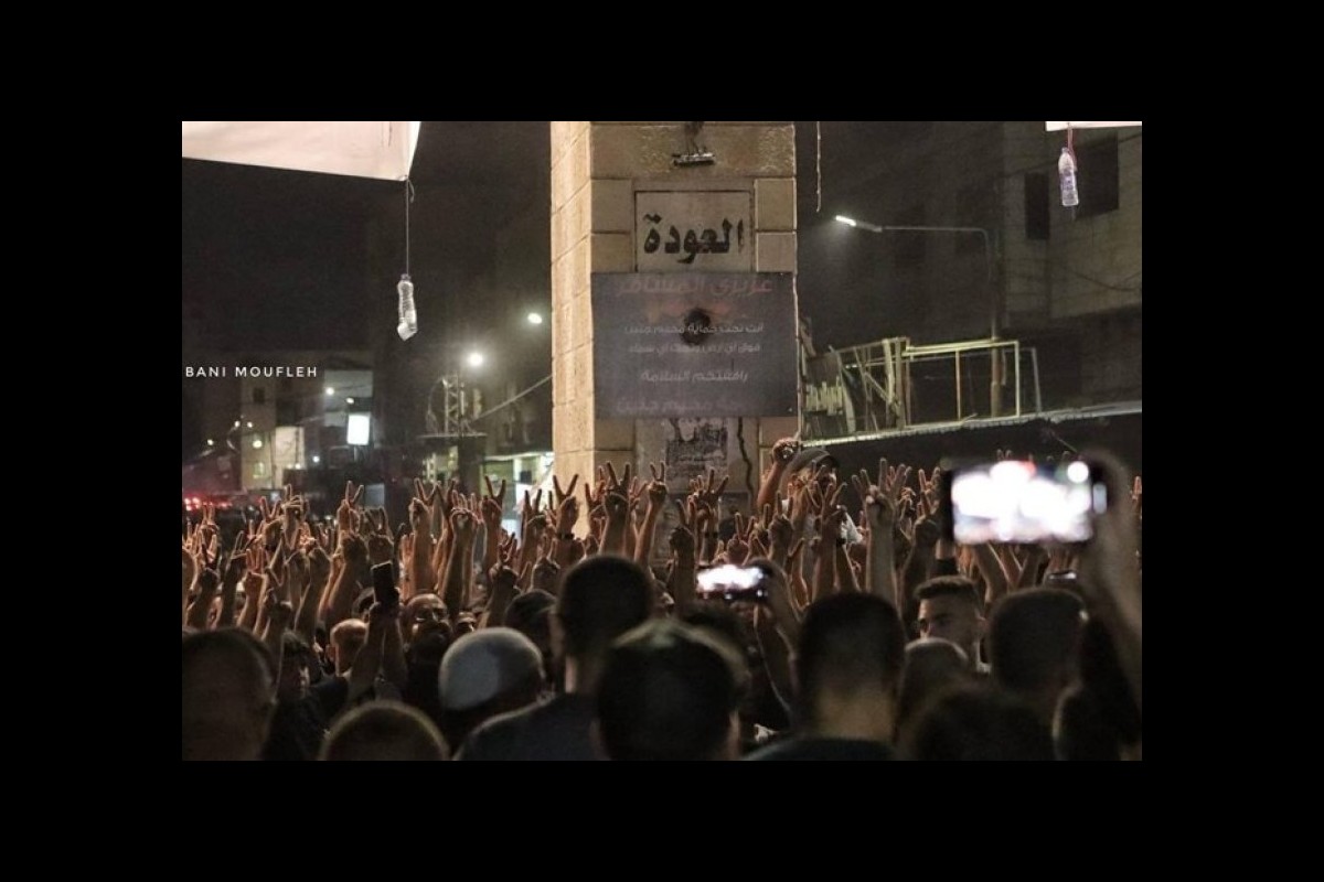 Residents of Jenin rejoice at the shameful departure of the Zionists