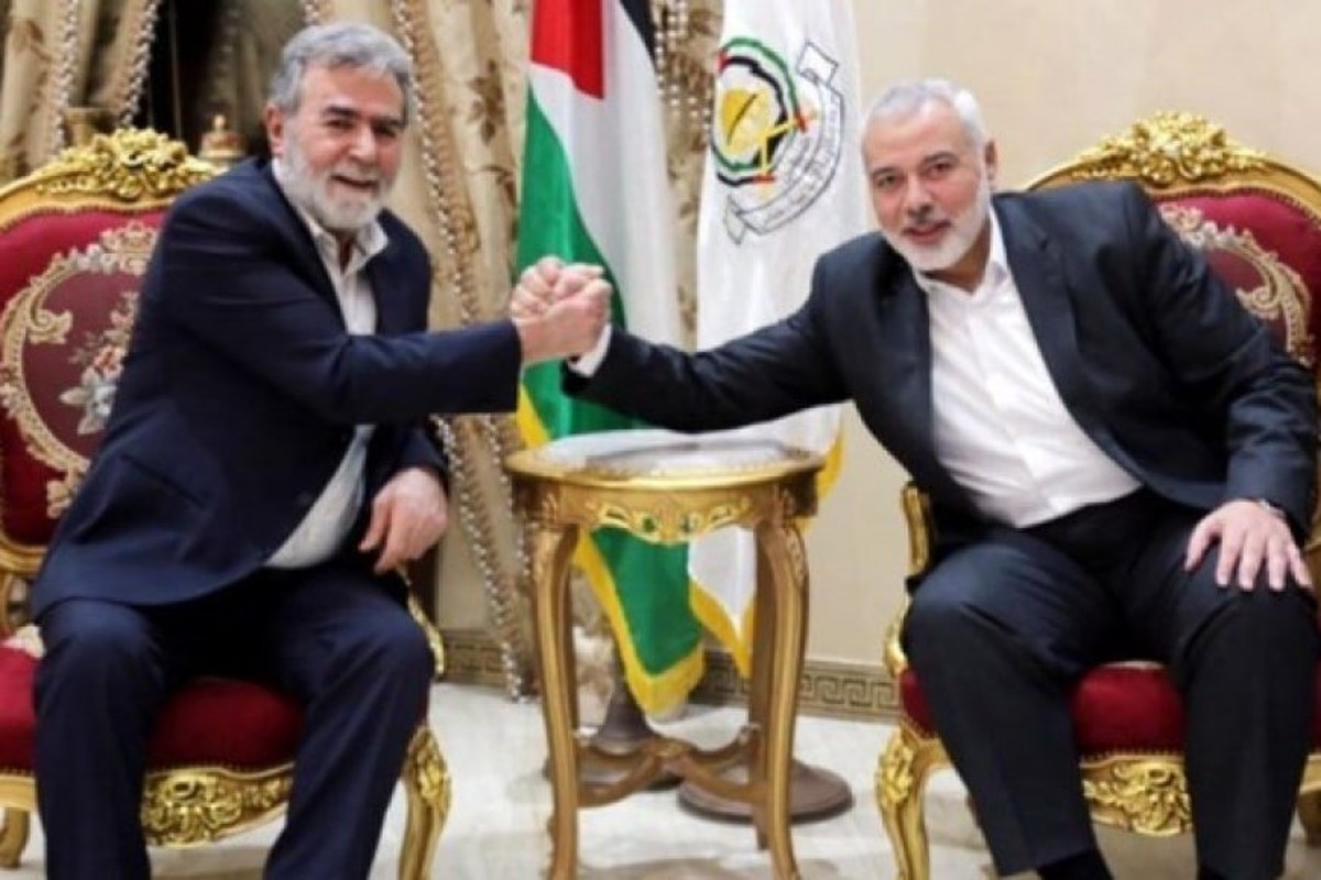 النخالة وهنية يؤكدان على تعزيز المقاومة وإفشال أهداف الاحتلال