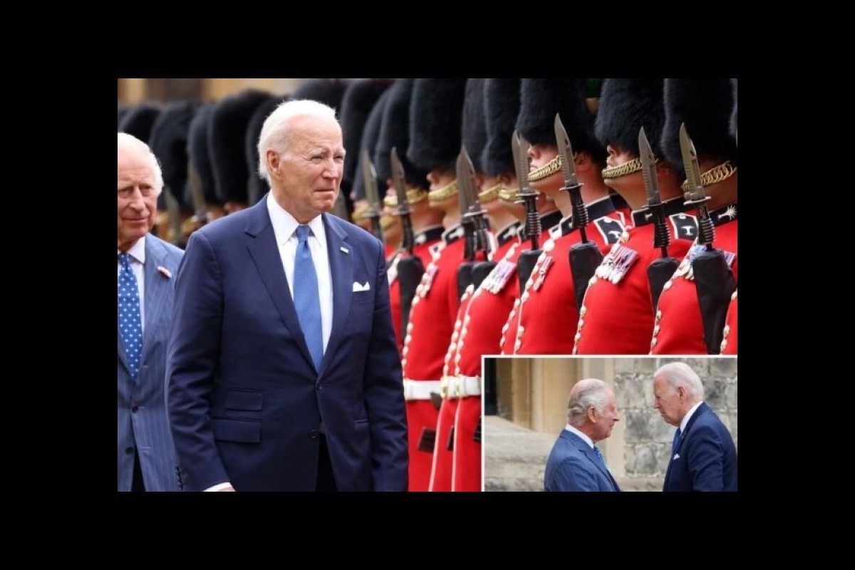 More gaffe for Joe Biden: violate protocol and touch King  Charles  on the arm
