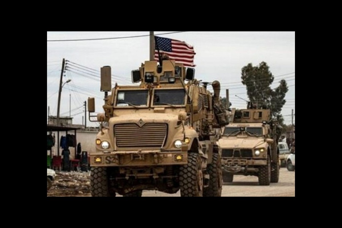 Arrival of 2 convoys with US military equipment from Iraq to Syria