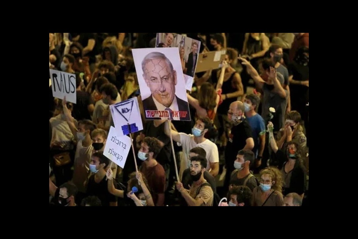 Occupied territories, protests against NetanyahuIn again today