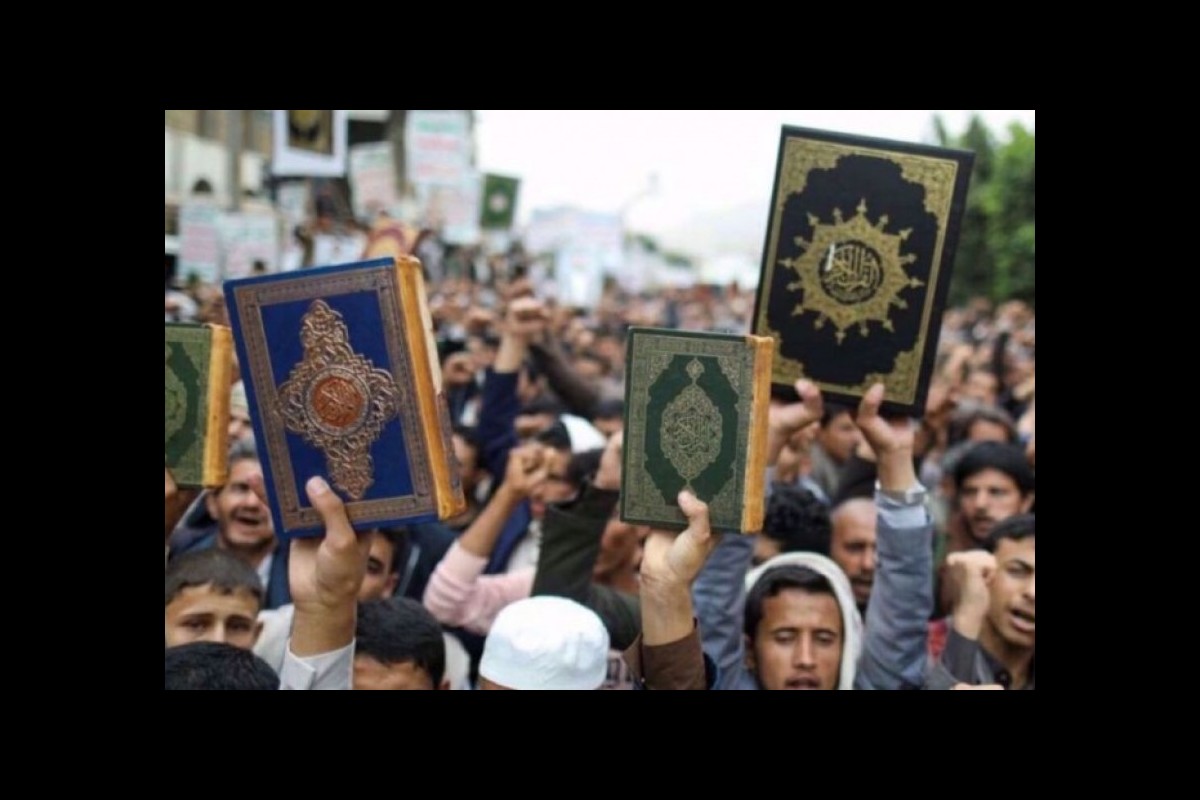 In the face of mounting Muslim fury, the EU condemns Holy Qur'an sacrilege