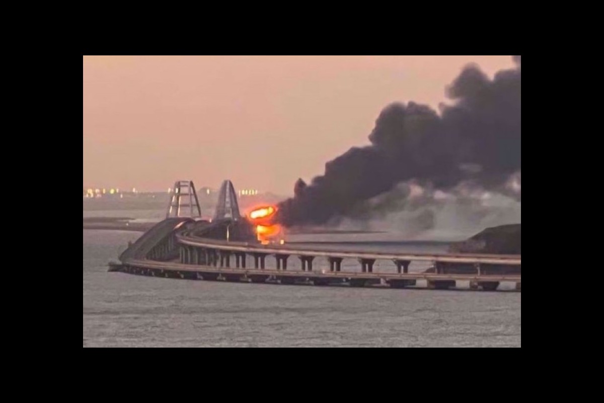 Ukraine claimed responsibility for a bridge explosion in Crimea last year.