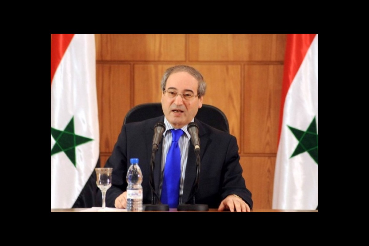 Mekdad: The situation in Syria is caused by Western sanctions and help for terrorists.