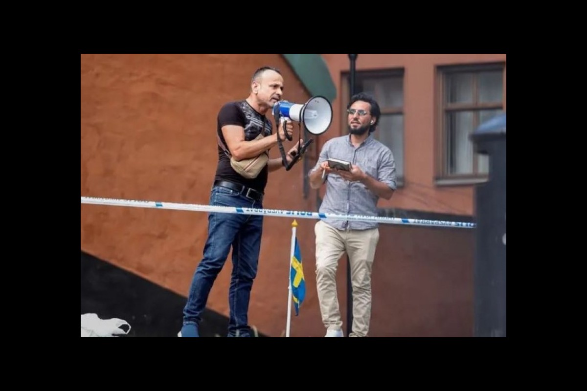 Again,   Quran Burned in Sweden