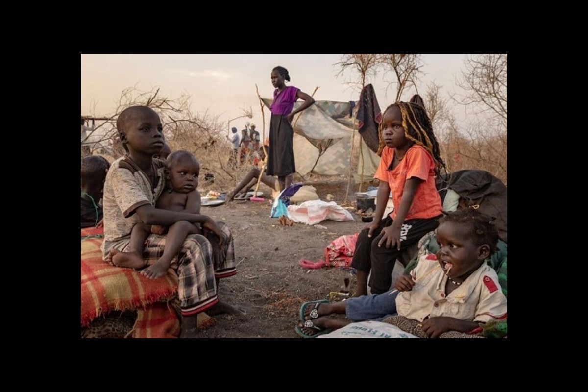The plight of families in Sudan following armed conflicts in that country