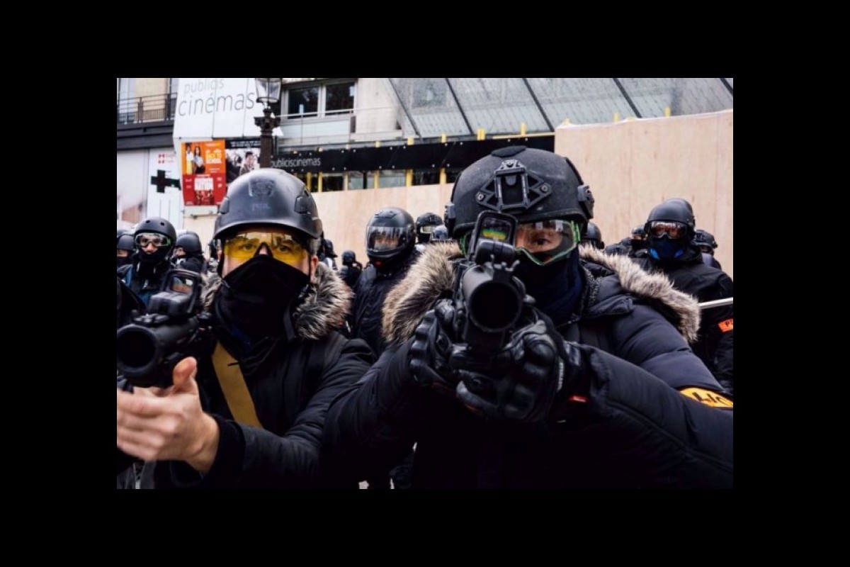 Police brutality in France: a man blinded by an LBD shot files a complaint