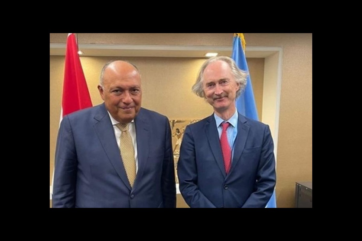 Egypt and the UN discuss the Syrian crisis and ways to resolve it