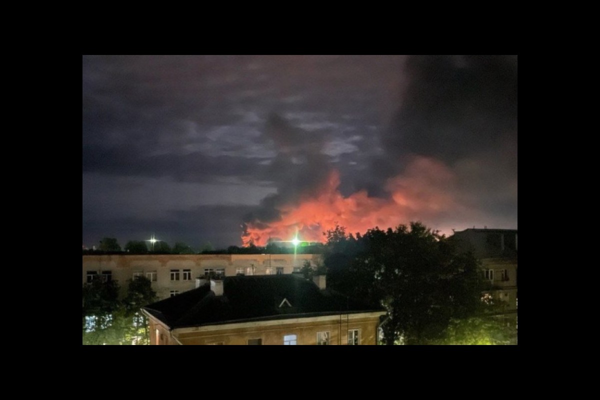 Drones Attack Pskov Airport, Russia