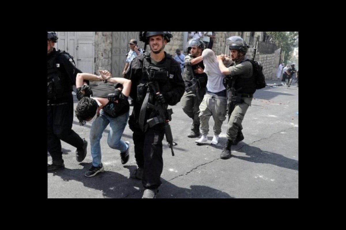 Occupation soldiers raided many points