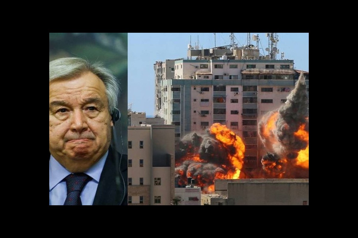 HAMAS condemns the UN Secretary General's statement calling the Palestinian struggle 'violence and the use of force'