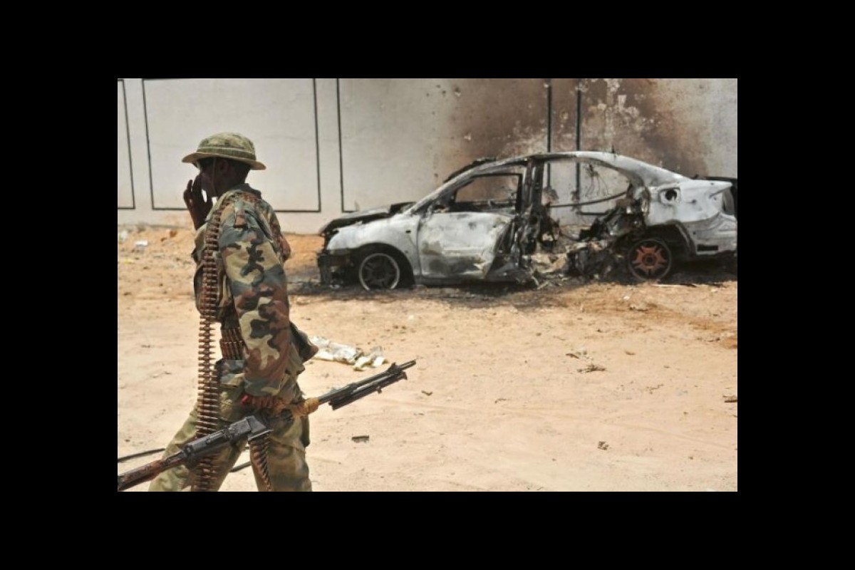 A terrorist attack kills at least 15 people in Somalia