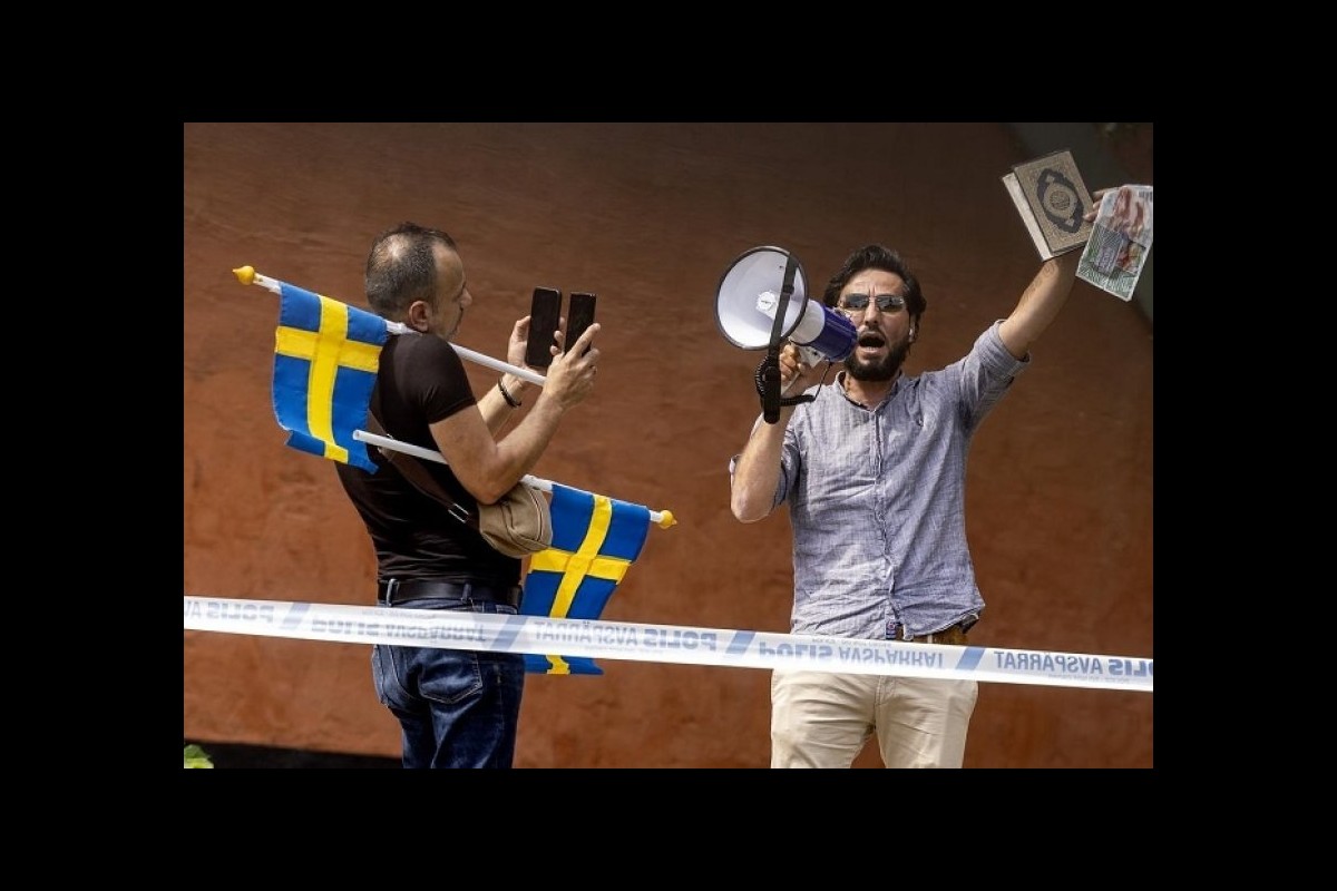 The Swedish police gave Momika permission again to desecrate the Holy Qur'an