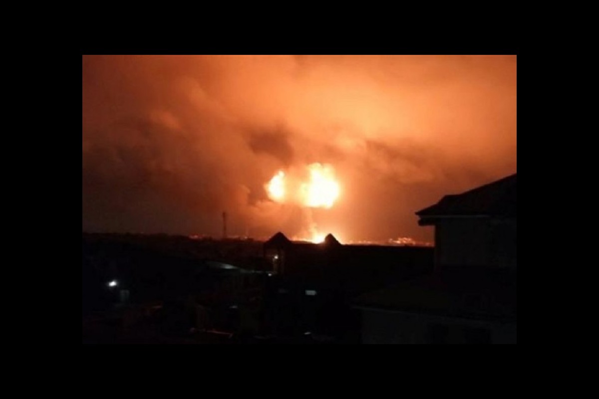 An explosion at a Nigerian oil refinery kills 37