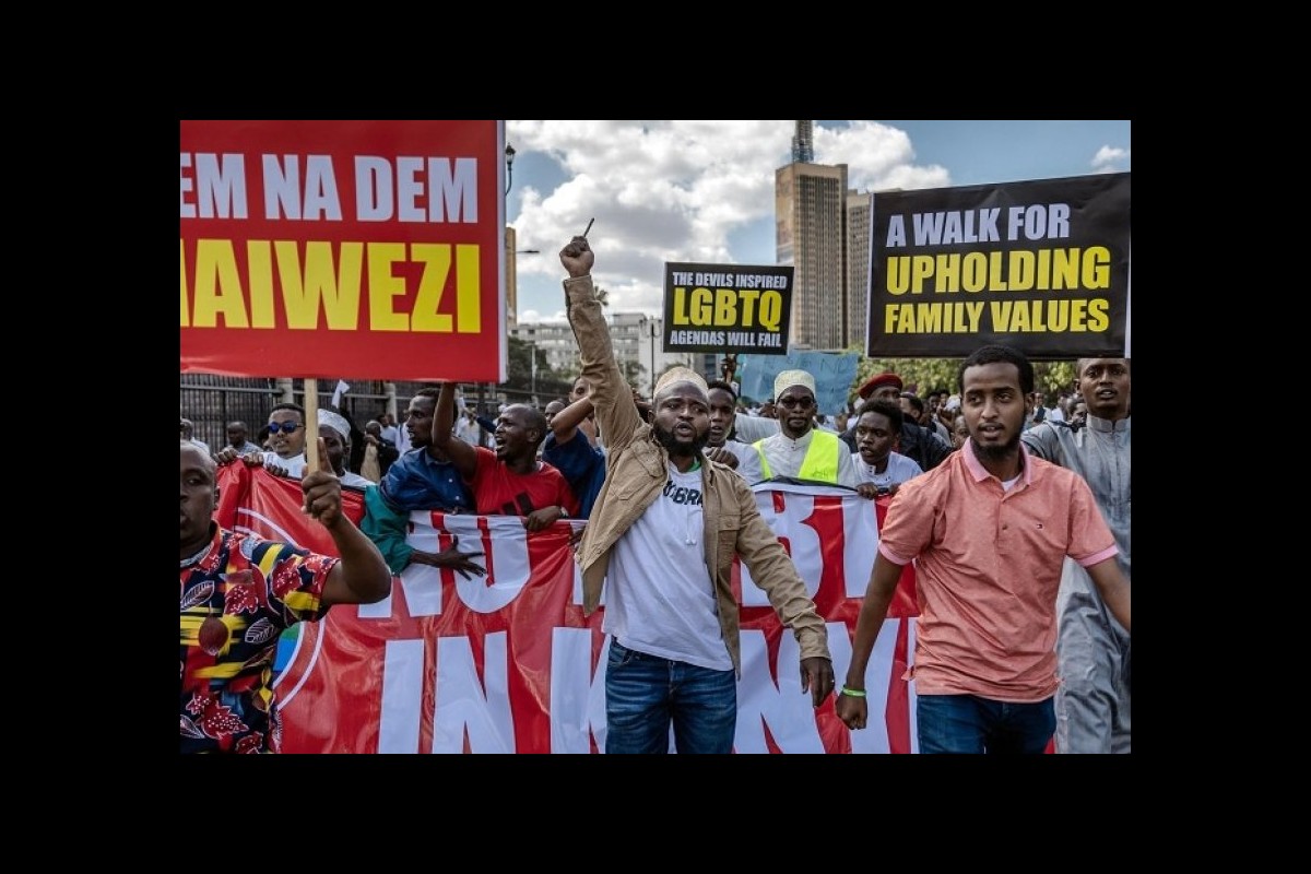 Muslims in Kenya are protesting against the court's decision on the rights of homosexuals