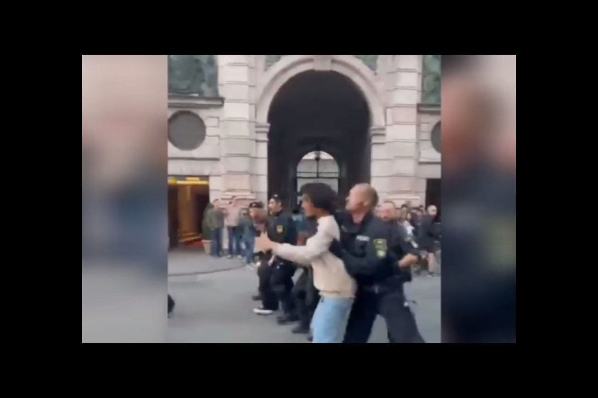 The strange and brutal reaction of the German police to Palestinian supporters