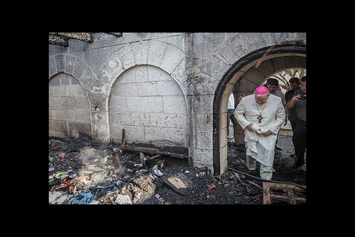 Israel is now attacking churches after attacking mosques and hospitals in Gaza