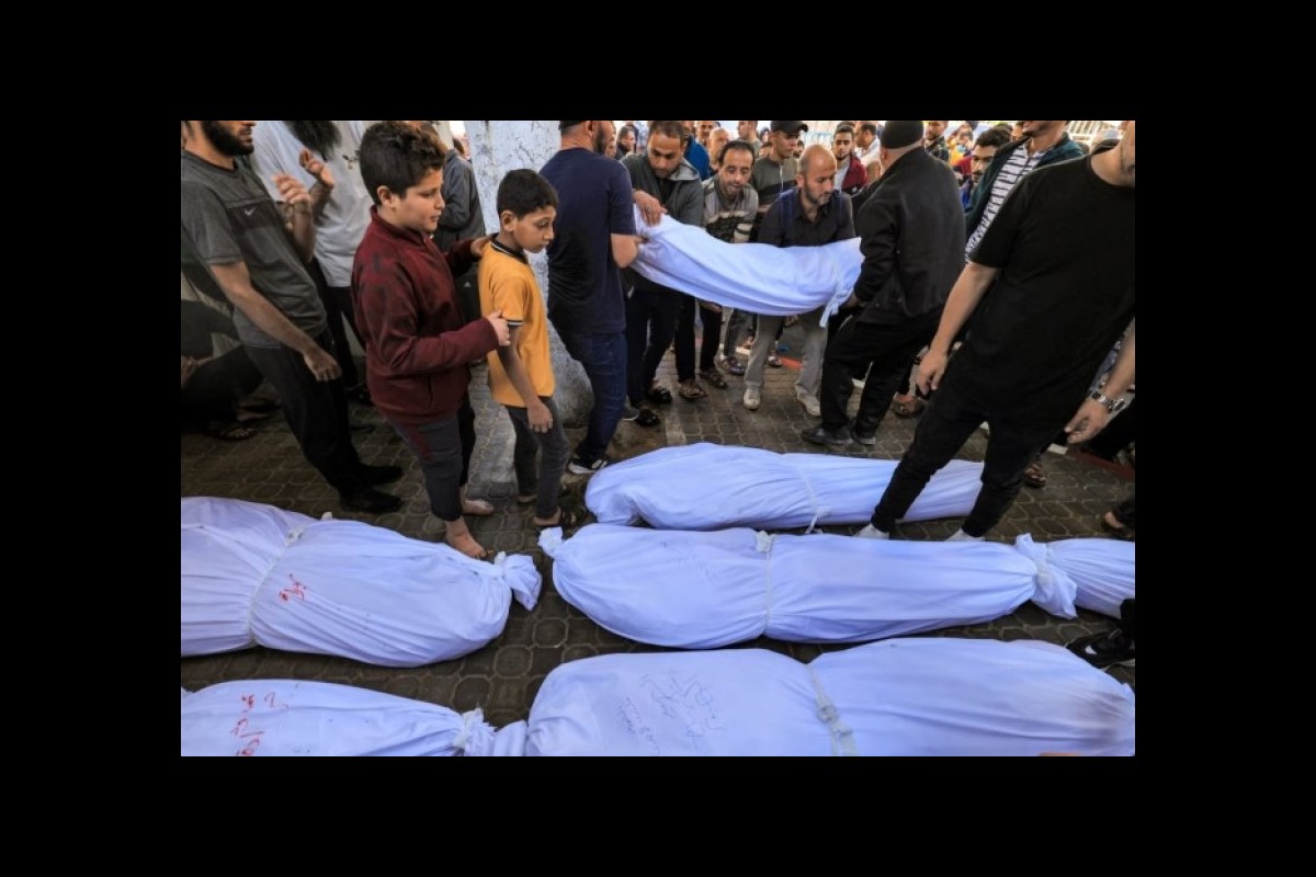 The holocaust of the century is being carried out in Gaza