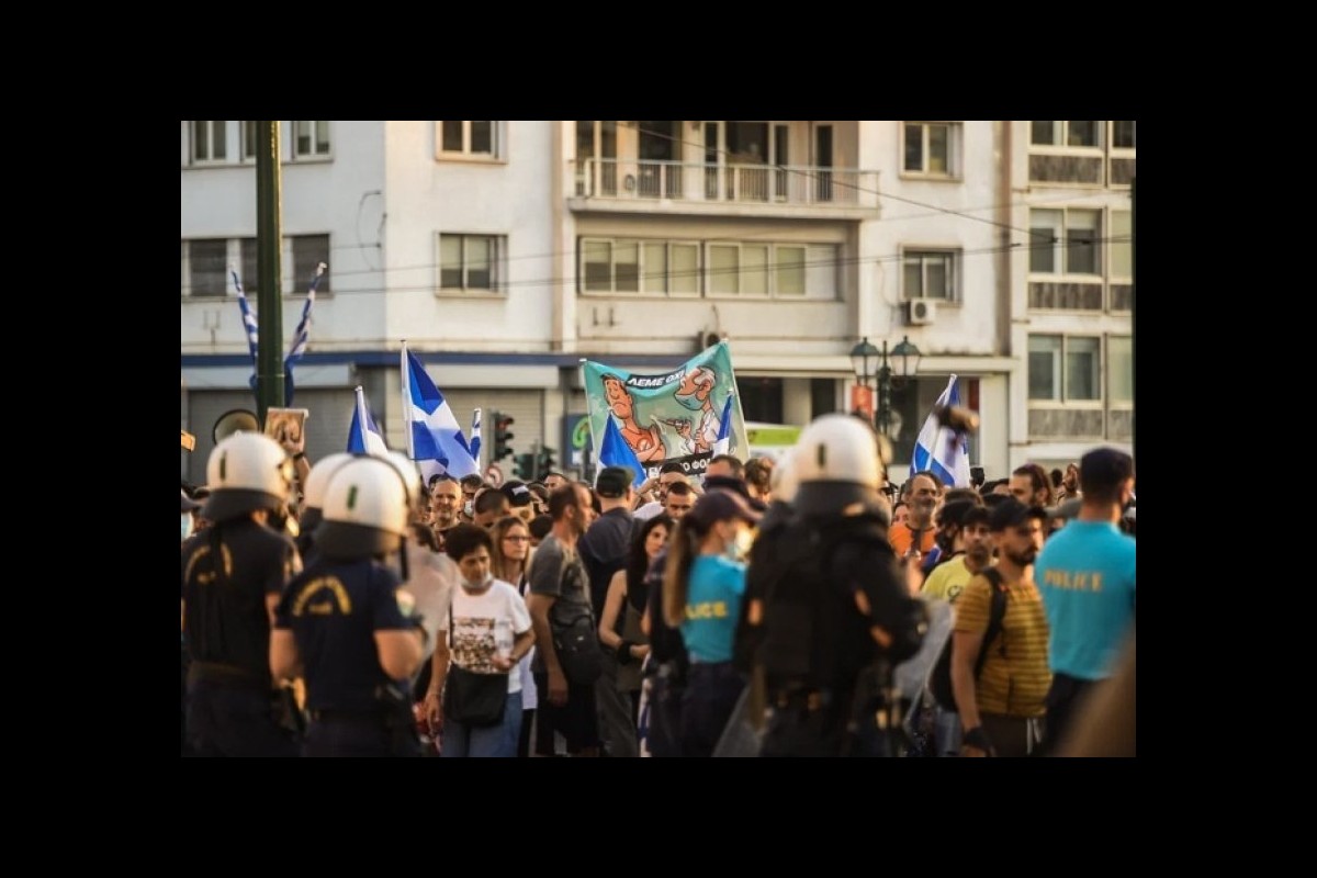 Mass demonstrations in support of Palestine in the Greek capital