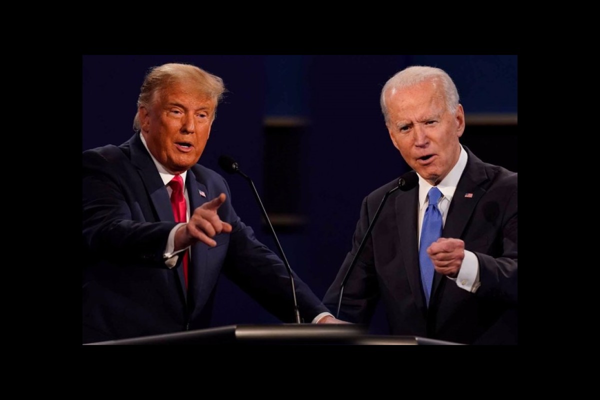Biden's presence on Trump's social network
