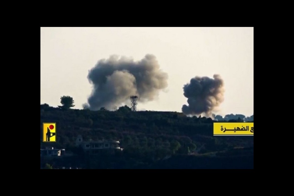 Seconds of Hezbollah Attack on Israeli Military Base